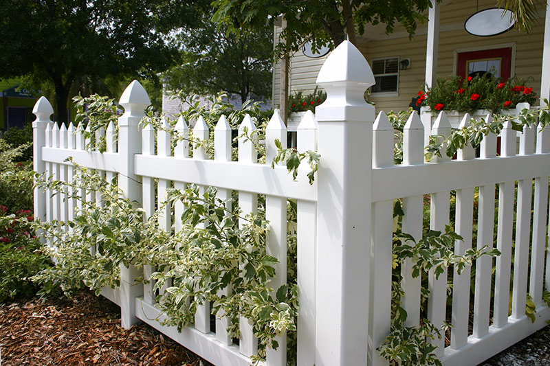 Vinyl Fence Fences Fencing Reeves Fence