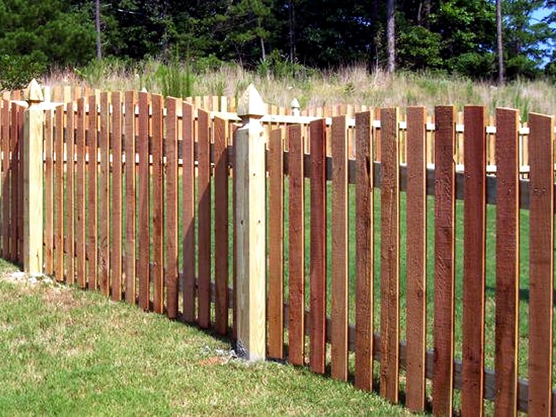 Wood Fence Fences Fencing - Reeves Fence